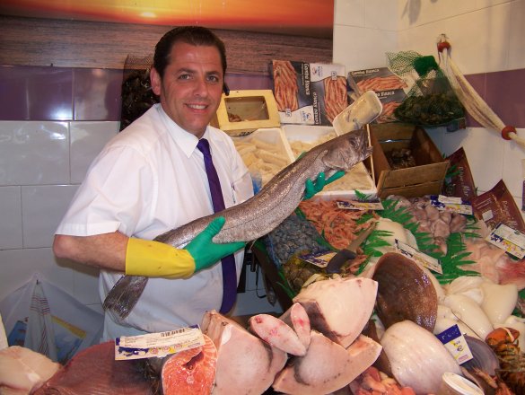 Pescados frescos y exquisitos